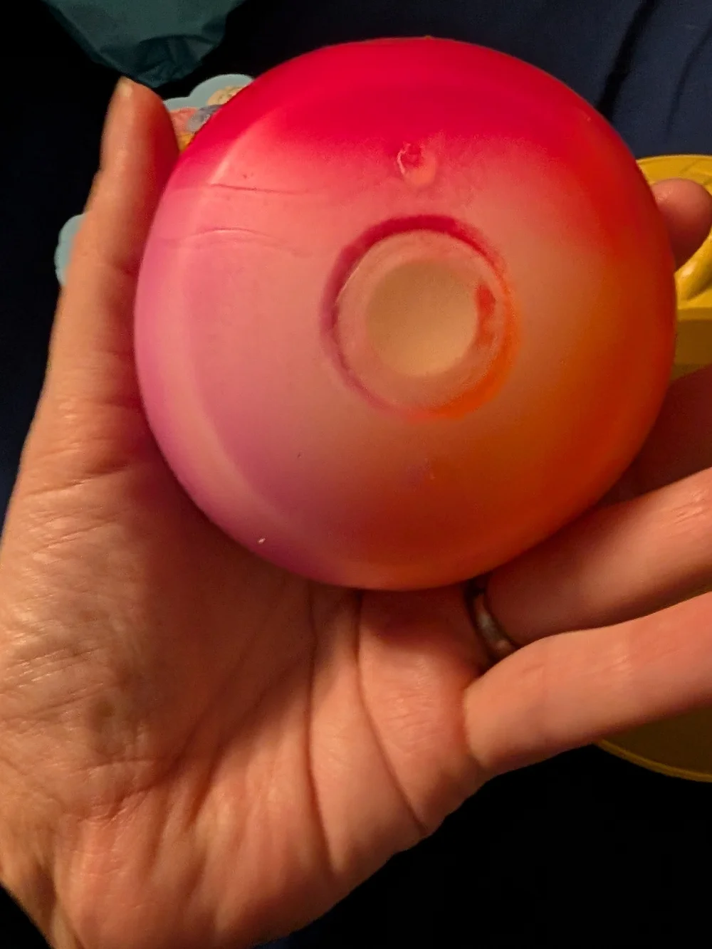New Pink And Orange Dumbling